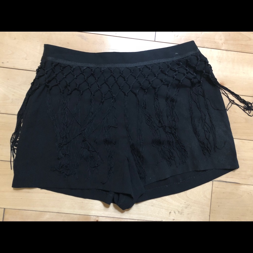 Fringe shorts